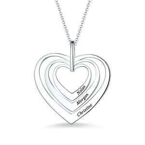 Family Hearts necklace